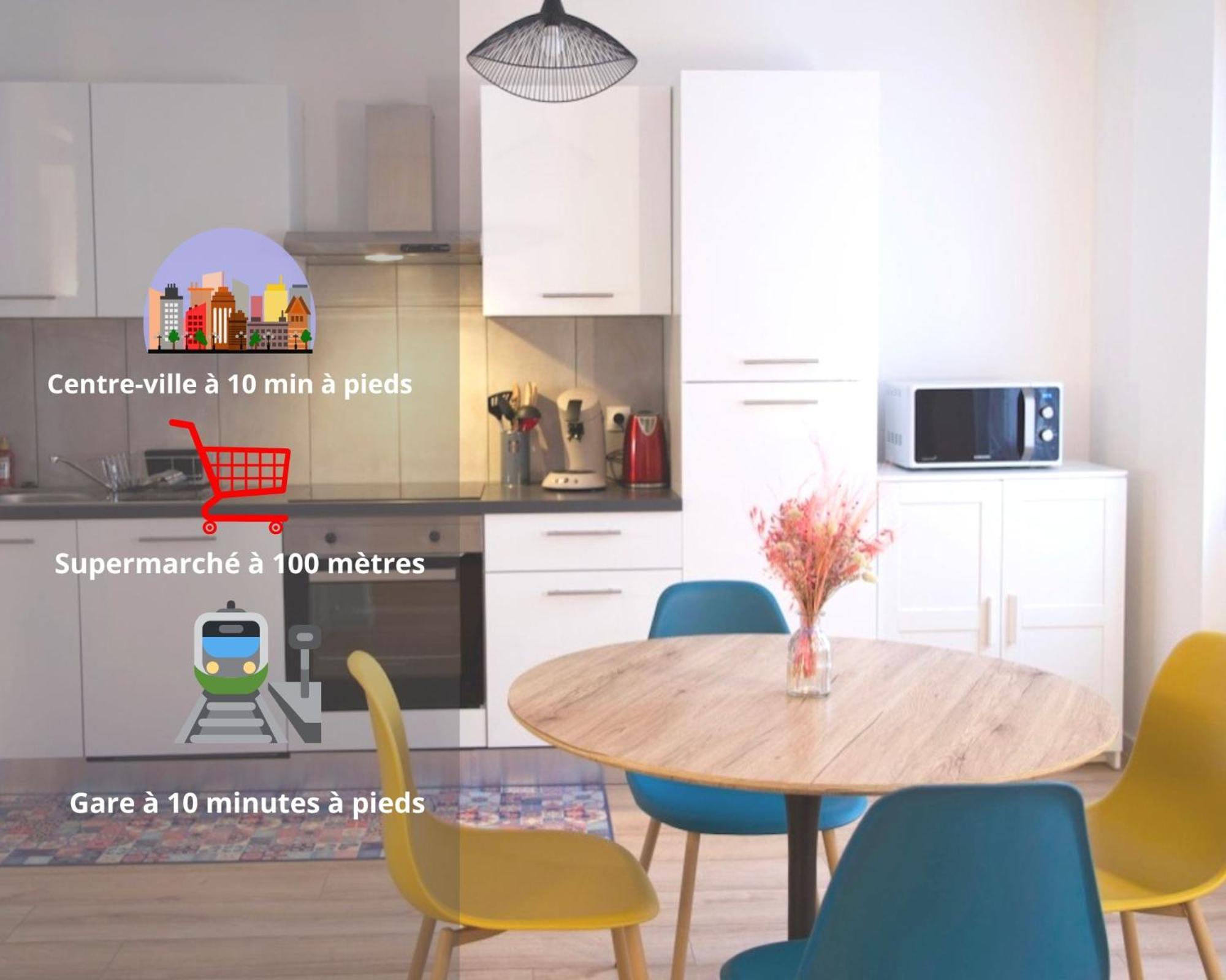 Zum Milhuesa - Entierement Renove Appartement Mulhouse Buitenkant foto